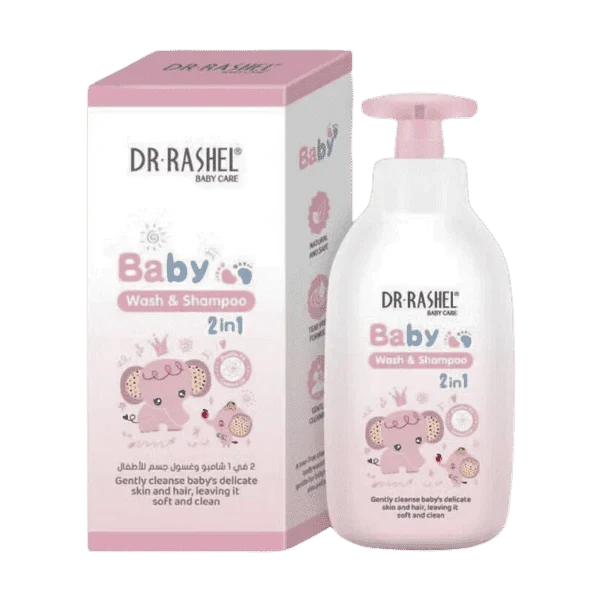 Dr Rashel 2 in 1 baby wash and shampoo available in Dubai UAE