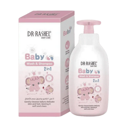 Dr Rashel 2 in 1 baby wash and shampoo available in Dubai UAE