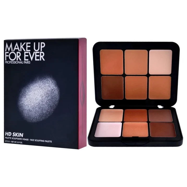 HD skin face sculpting palette detail view