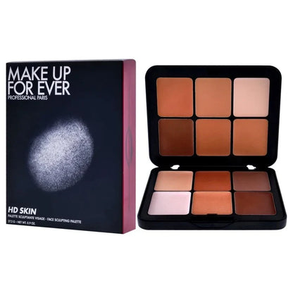 HD skin face sculpting palette detail view